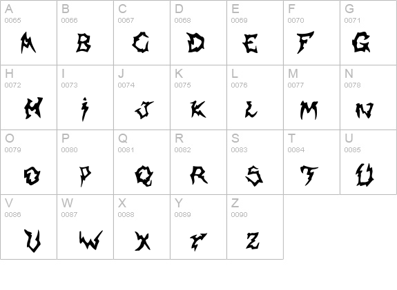 Shaman details - Free Fonts at FontZone.net