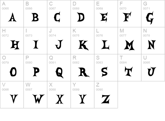 SheCreature details - Free Fonts at FontZone.net