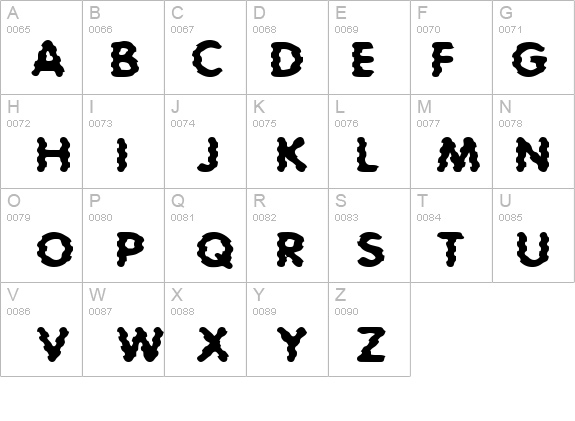 Shifty details - Free Fonts at FontZone.net