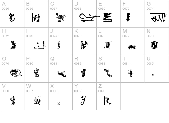 Shinjuku details - Free Fonts at FontZone.net