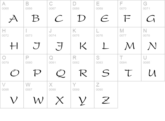 Shirely details - Free Fonts at FontZone.net