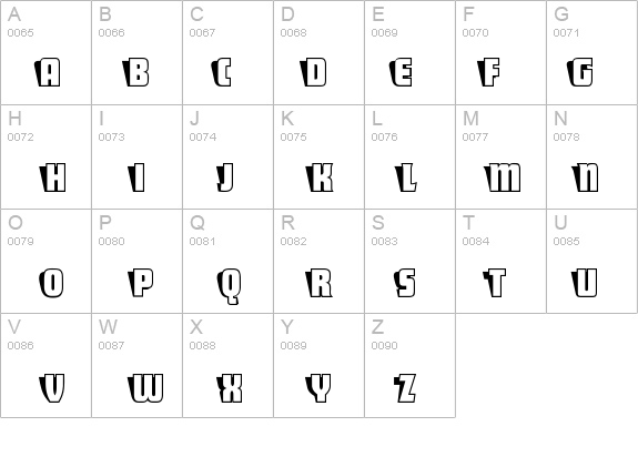Sho-Card-Caps details - Free Fonts at FontZone.net