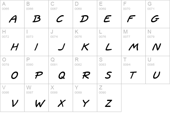 Short Hand BoldItalic details - Free Fonts at FontZone.net