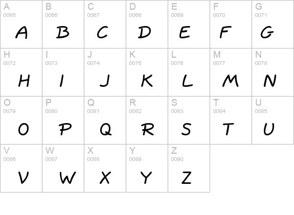 Short Hand Heavy Bold details - Free Fonts at FontZone.net