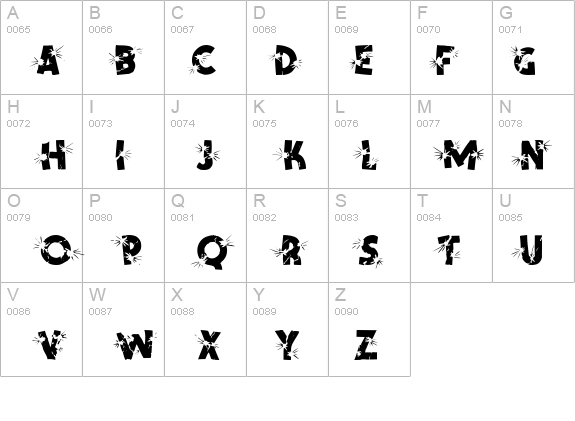 Shotling details - Free Fonts at FontZone.net