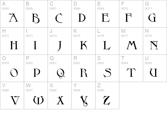 Sidhe details - Free Fonts at FontZone.net