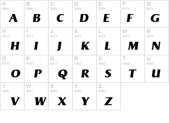 Sigvar-HeavyIta details - Free Fonts at FontZone.net