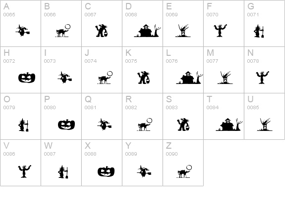 SilBooettes Tryout details - Free Fonts at FontZone.net