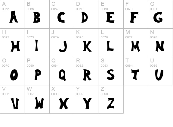 Silly Annie normal details - Free Fonts at FontZone.net
