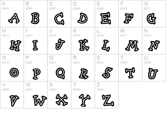 SkinnyCapKick details - Free Fonts at FontZone.net