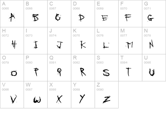 SKRATCHYthespook details - Free Fonts at FontZone.net