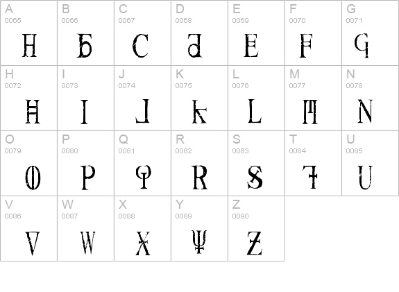 SkreechCapsA details - Free Fonts at FontZone.net