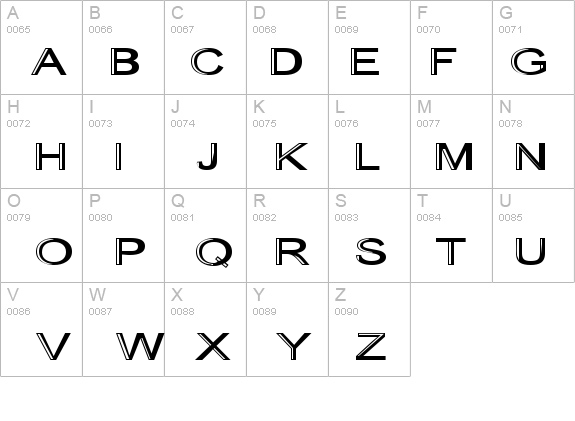 Skunkline details - Free Fonts at FontZone.net