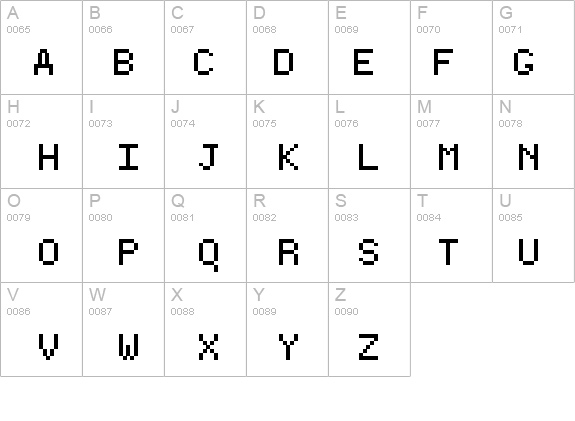 SkwareDots details - Free Fonts at FontZone.net