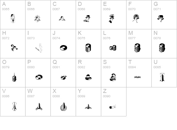 SLGardel details - Free Fonts at FontZone.net