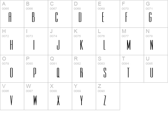 Slim-Jim-Extended Bold details - Free Fonts at FontZone.net