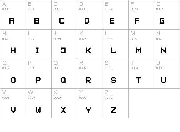 Small Pixel-7 details - Free Fonts at FontZone.net