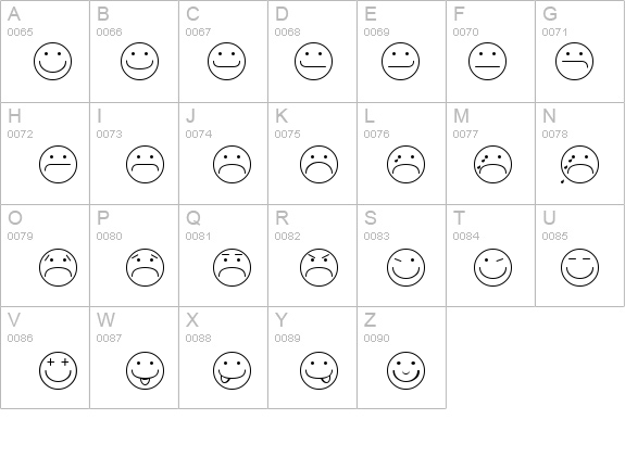Smiley Regular details - Free Fonts at FontZone.net