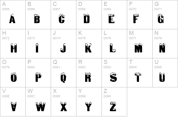 SnowCaps details - Free Fonts at FontZone.net