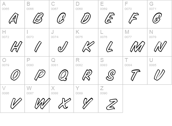 SnyderSpeed-Out details - Free Fonts at FontZone.net
