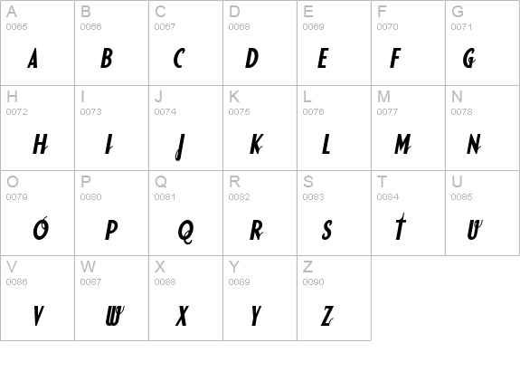 SodaScriptBoldExtras details - Free Fonts at FontZone.net