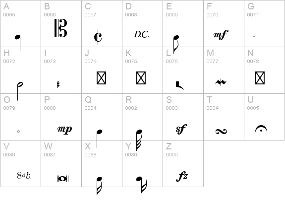 SonataStd details - Free Fonts at FontZone.net