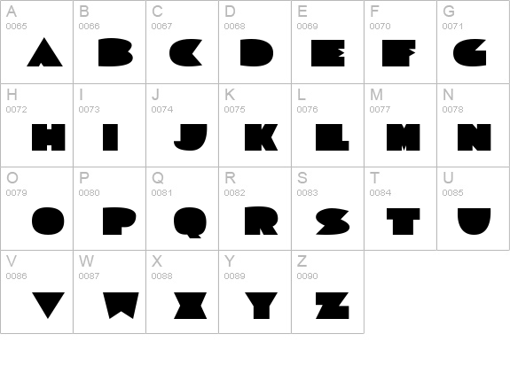 Sorta Deco JL details - Free Fonts at FontZone.net