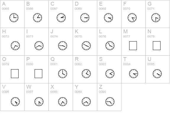 SP Uhr2 DB details - Free Fonts at FontZone.net