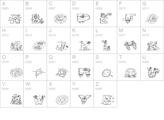 Space Attack details - Free Fonts at FontZone.net