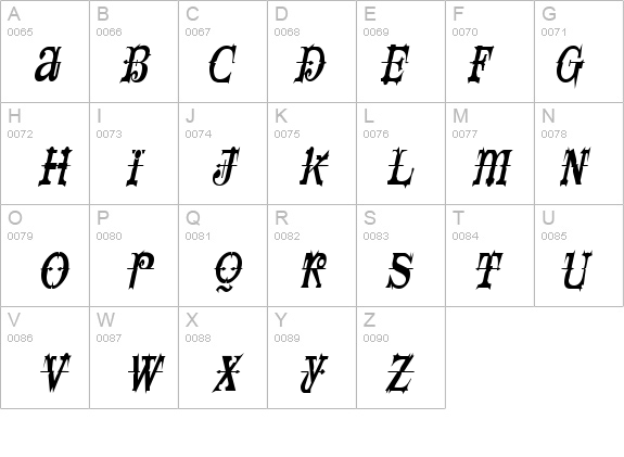 SpaceIveyCondensed Italic details - Free Fonts at FontZone.net