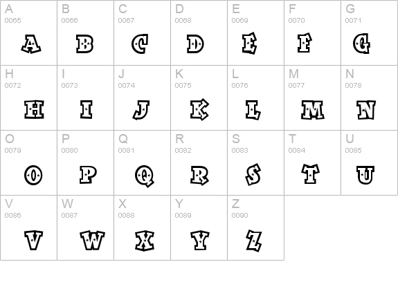 SpaceOutOpen details - Free Fonts at FontZone.net
