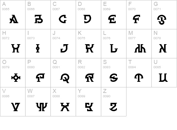 Spanner-DGauge details - Free Fonts at FontZone.net