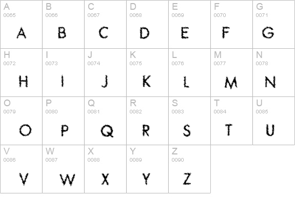 Spat Crumb details - Free Fonts at FontZone.net