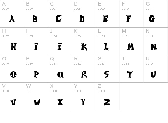 Spawned details - Free Fonts at FontZone.net