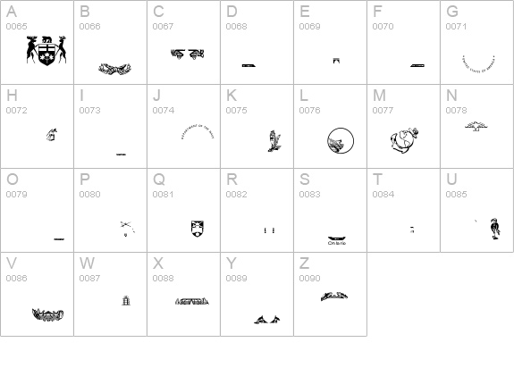 SpecialSealsP02 details - Free Fonts at FontZone.net