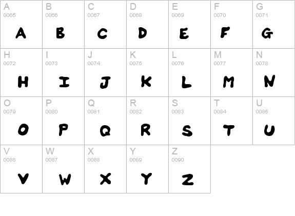 Splats Unsplatted details - Free Fonts at FontZone.net