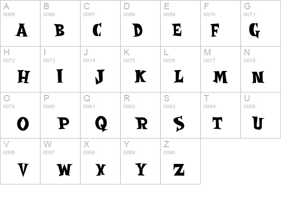 SpookyMagic details - Free Fonts at FontZone.net