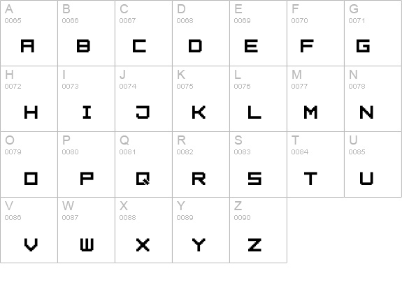 Square Pixel-7 details - Free Fonts at FontZone.net