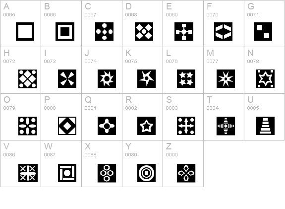 Square Things details - Free Fonts at FontZone.net