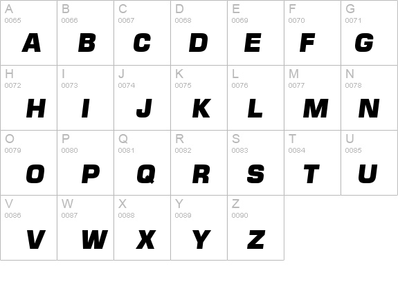 Square721 Blk Italic details - Free Fonts at FontZone.net