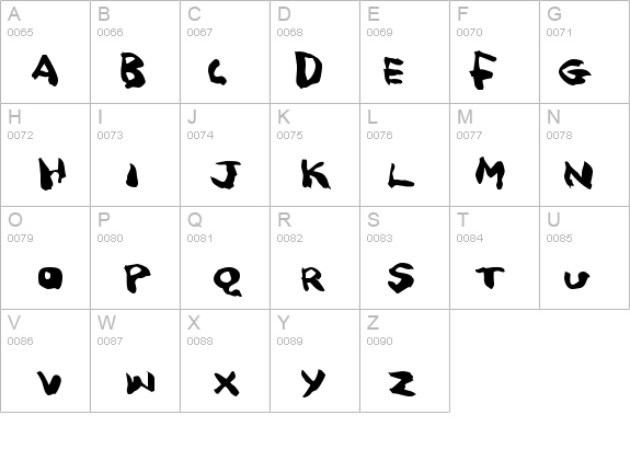 Squitcher details - Free Fonts at FontZone.net