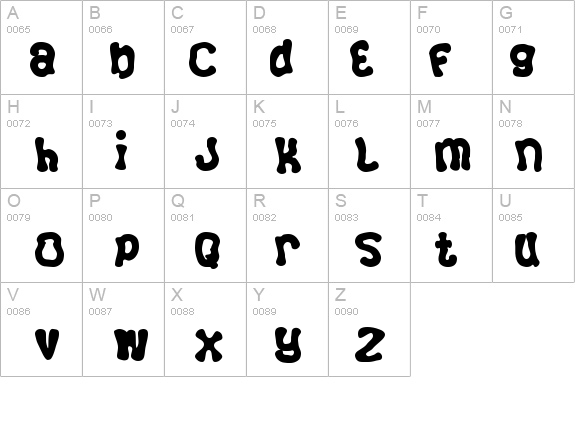 Squizzlie details - Free Fonts at FontZone.net