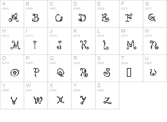 ssBu_xFFFF__xFFFF_hole Surfers tt details - Free Fonts at FontZone.net