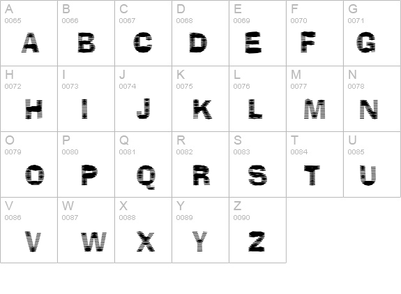 Stackz details - Free Fonts at FontZone.net