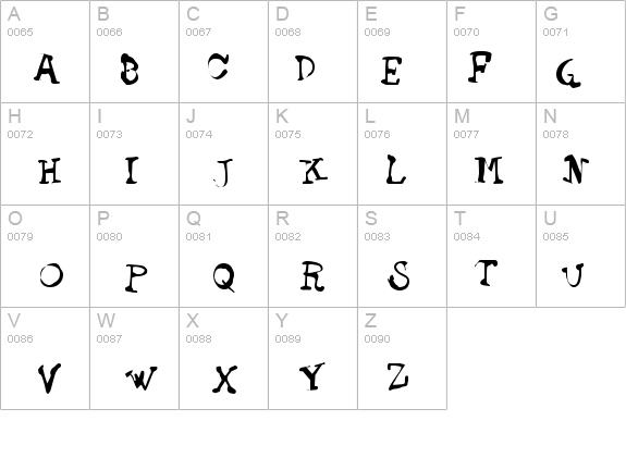 Staggering Bob details - Free Fonts at FontZone.net