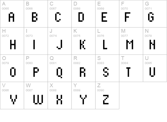 standard 07_58 details - Free Fonts at FontZone.net