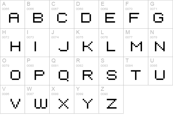 Standard0752 details - Free Fonts at FontZone.net