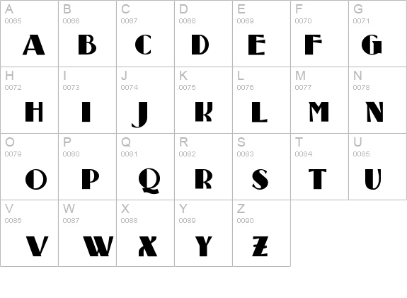 StandingRoomOnly details - Free Fonts at FontZone.net