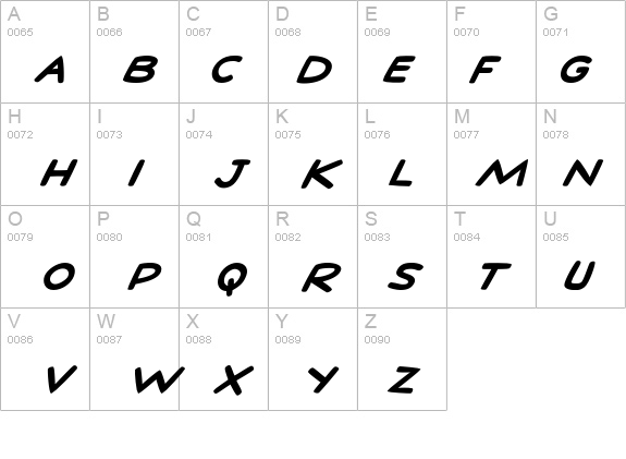 StanLee-BoldItalic details - Free Fonts at FontZone.net