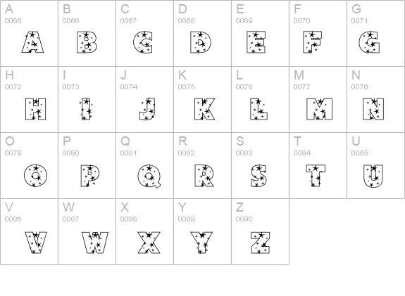 Starlight Sans JL details - Free Fonts at FontZone.net
